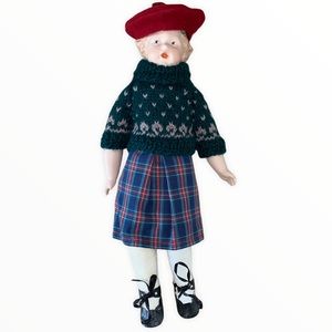 Blue Mountain Doll Society 1994 Porcelain Doll 15”